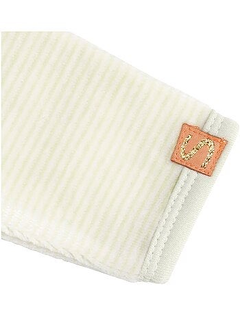 Pyjama bébé à manches longues en velours - SAUTHON