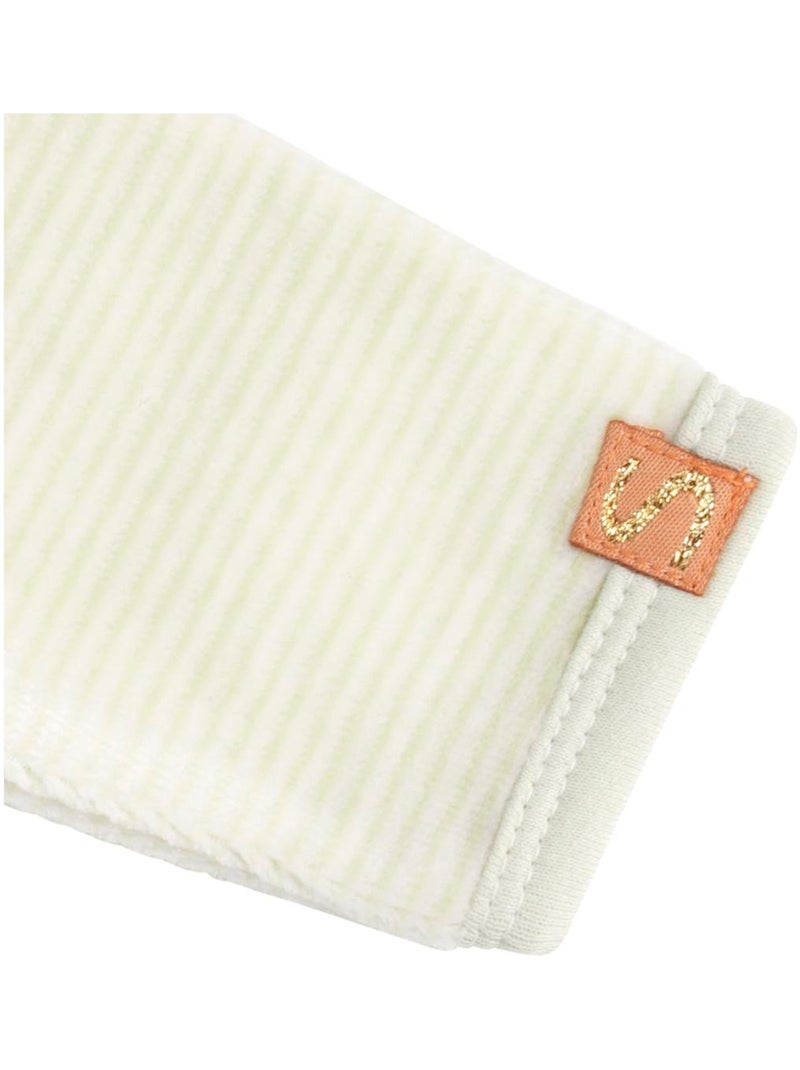 Pyjama bébé à manches longues en velours - SAUTHON Vert - Kiabi