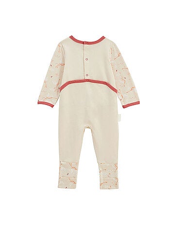 Pyjama bébé à pieds retroussables Poésie d'été