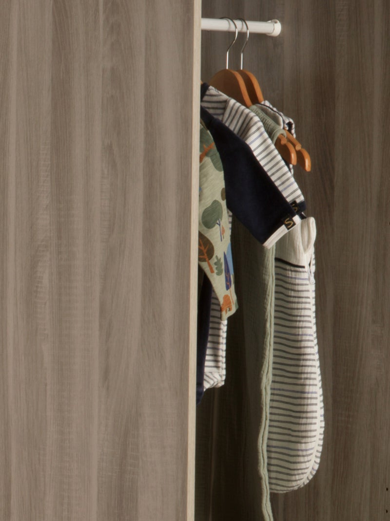 Pyjama bébé à rayures - SAUTHON Blanc Bleu - Kiabi