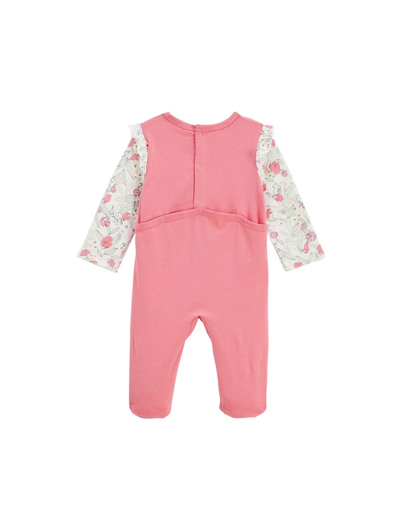 Pyjama bébé Anaelle Rose - Kiabi