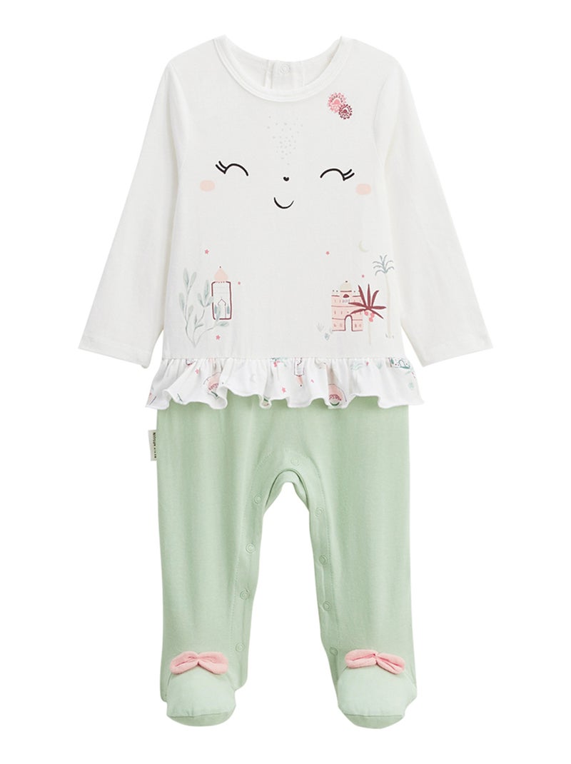 Pyjama bébé Arya Vert - Kiabi