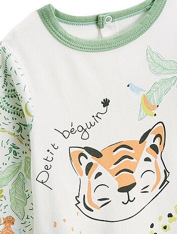 Pyjama bébé avec pieds retroussables Kanha