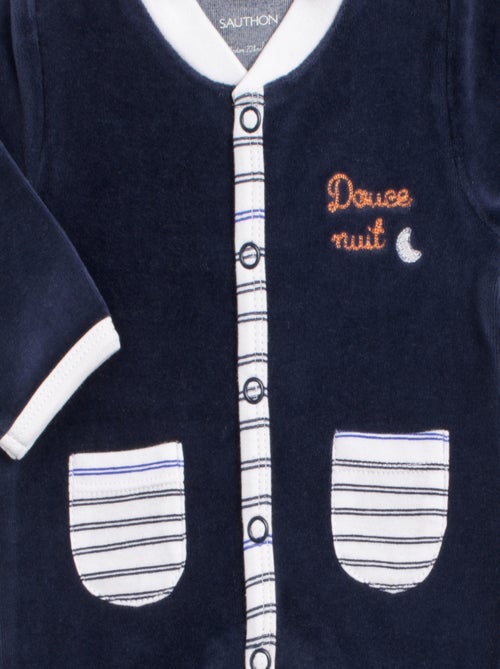 Pyjama bébé avec poches - SAUTHON - Kiabi
