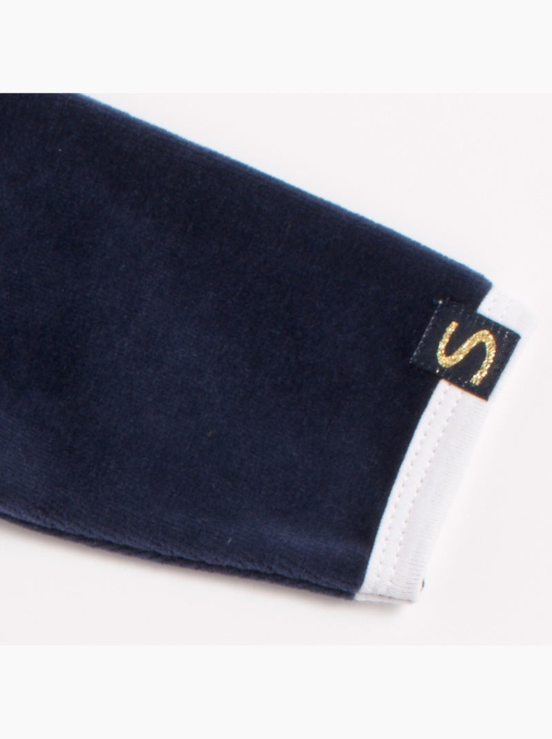 Pyjama bébé avec poches - SAUTHON Bleu - Kiabi