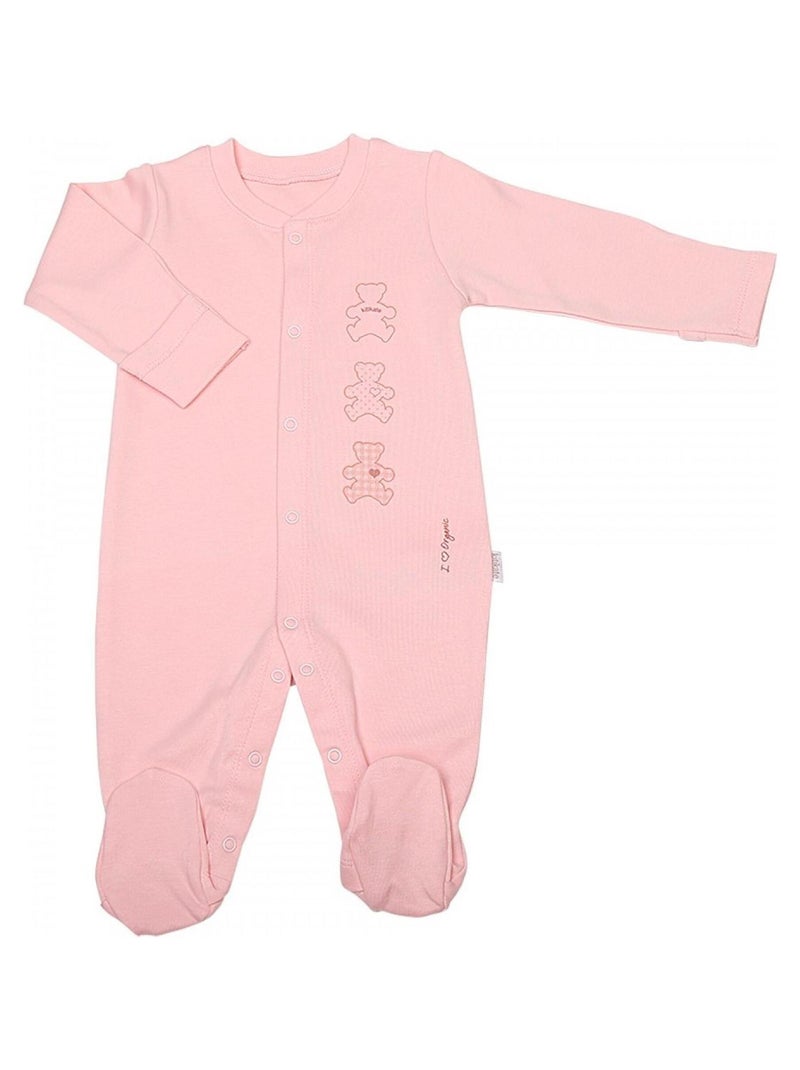 Pyjama bébé , BASIC Kitikate Rose - Kiabi