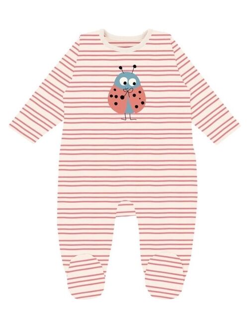 Pyjama Bébé Naissance en Coton Bio Gris - Gloop Baby - Prairymood