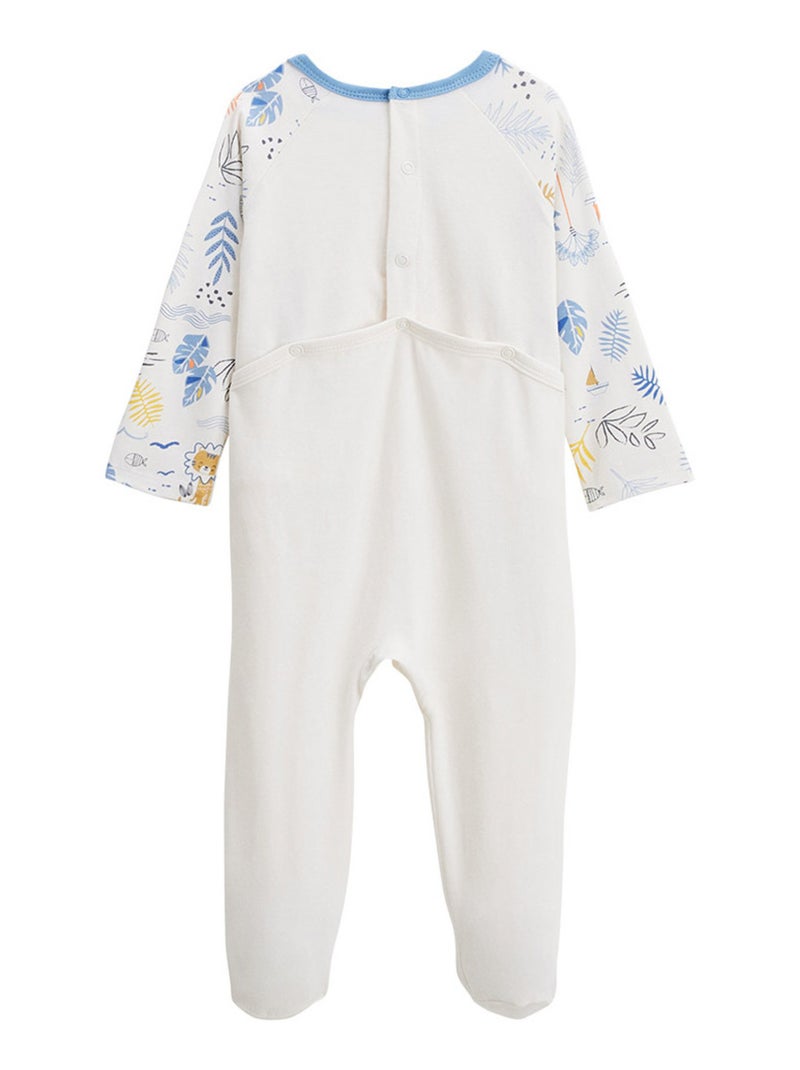 Pyjama bébé Biscarosse Ecru - Kiabi