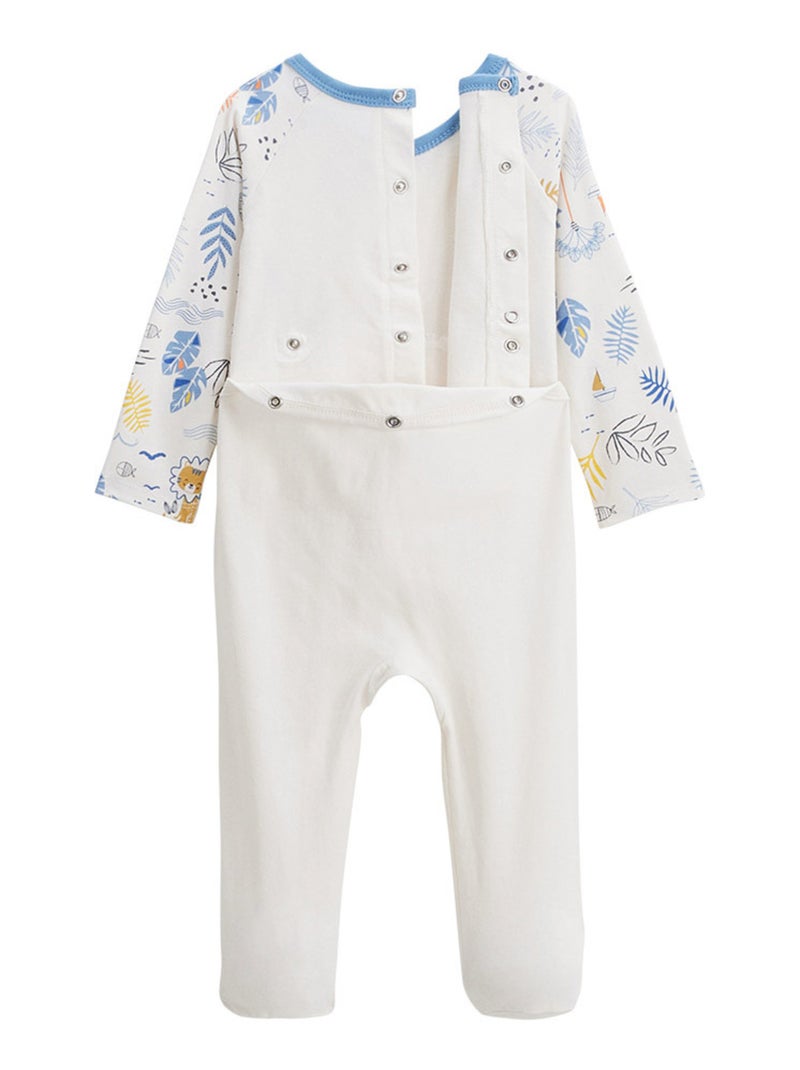 Pyjama bébé Biscarosse Ecru - Kiabi