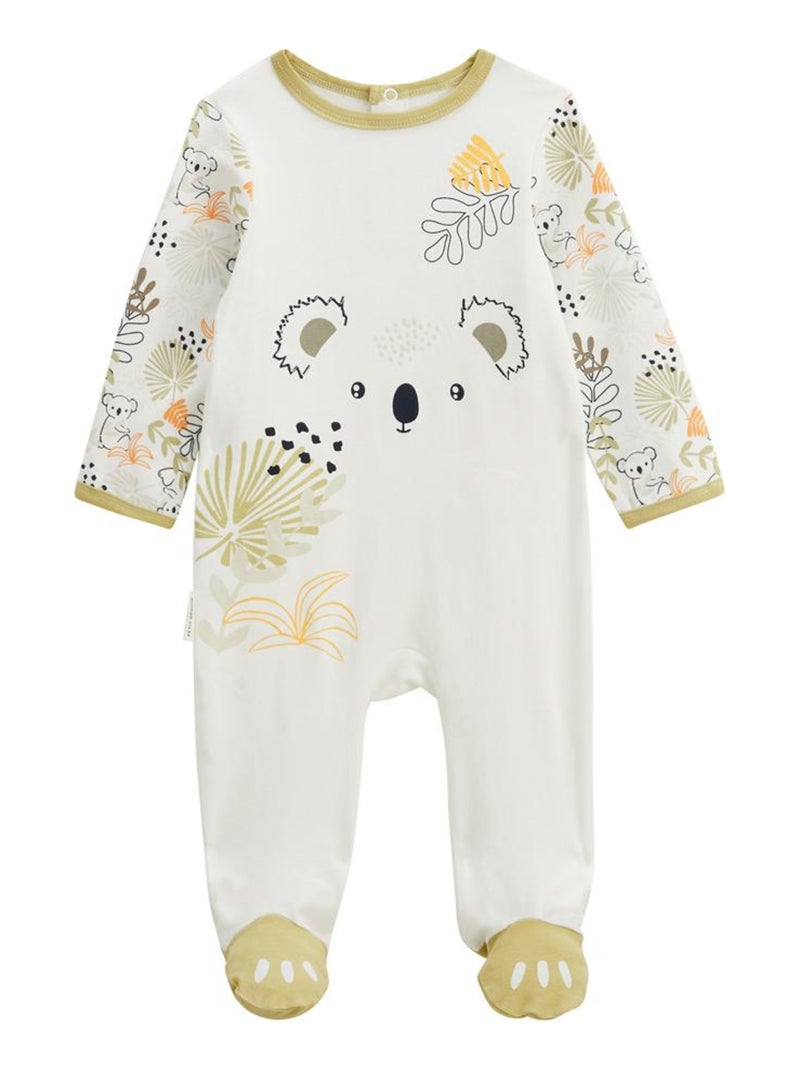 Pyjama bébé Brisbane Ecru - Kiabi