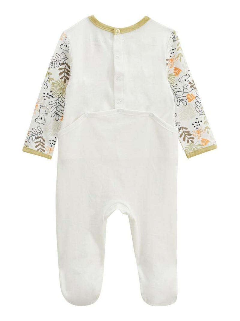 Pyjama bébé Brisbane Ecru - Kiabi