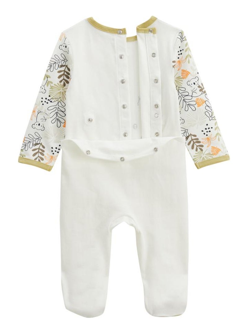 Pyjama bébé Brisbane Ecru - Kiabi