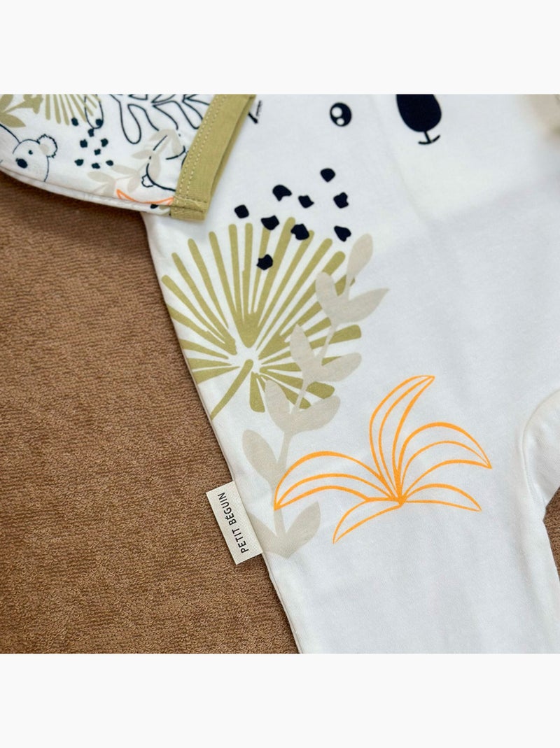 Pyjama bébé Brisbane Ecru - Kiabi