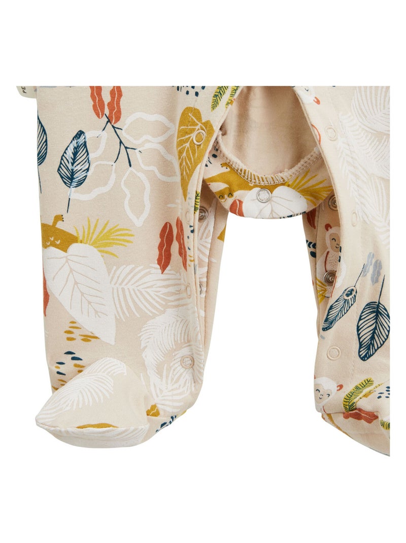 Pyjama bébé Costa Beige sable - Kiabi