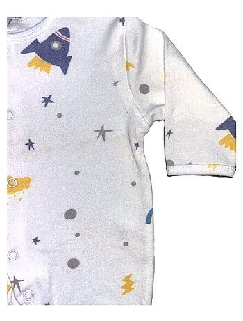 Pyjama bébé coton "COSMOS" Les Chatounets