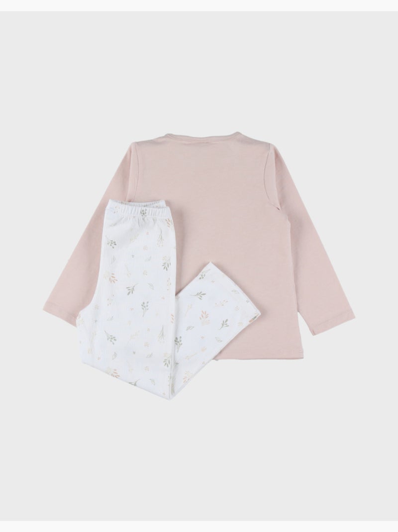 Pyjama bébé, coton fantaisie Noukie's Beige - Kiabi