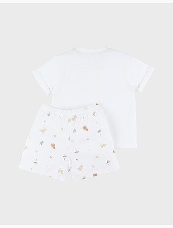 Pyjama bébé, coton imprimé Noukie's
