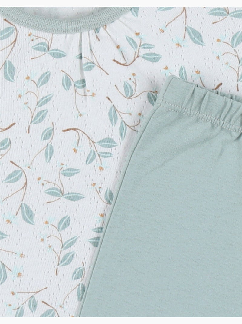 Pyjama bébé, coton imprimé Noukie's Bleu - Kiabi