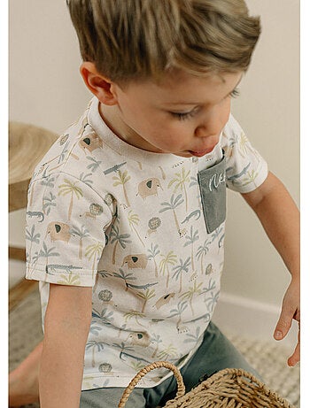 Pyjama bébé, coton imprimé Noukie's