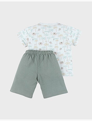 Pyjama bébé, coton imprimé Noukie's