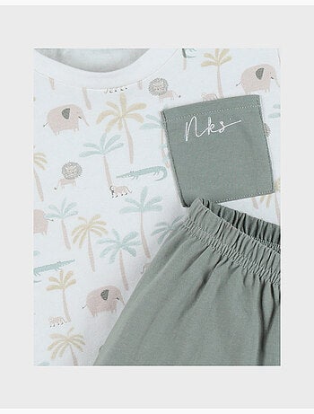 Pyjama bébé, coton imprimé Noukie's