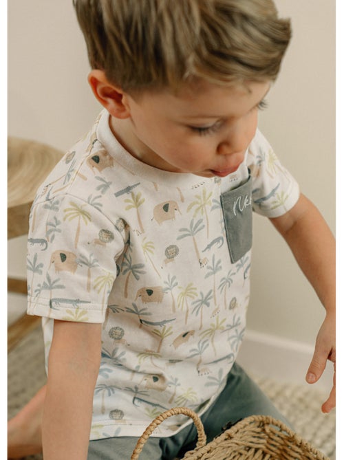 Pyjama bébé, coton imprimé Noukie's - Kiabi