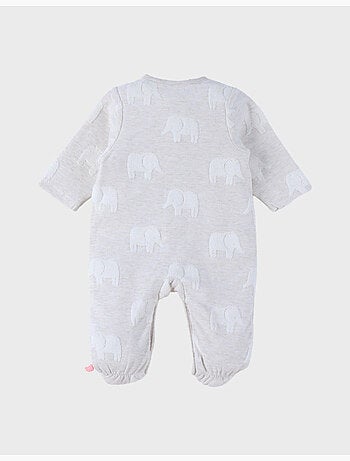 Pyjama bébé, coton jacquard noukie's