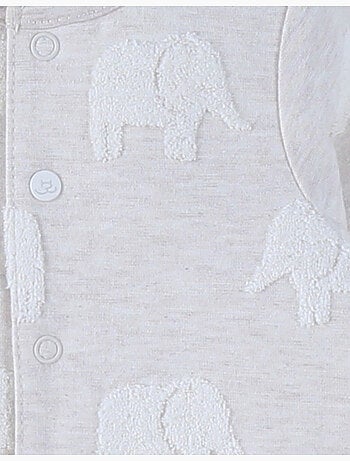 Pyjama bébé, coton jacquard noukie's
