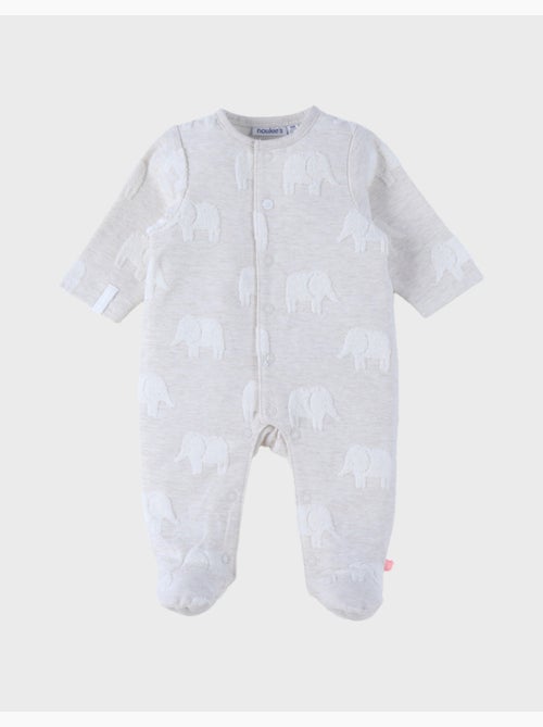Pyjama bébé, coton jacquard noukie's - Kiabi Pyjama bébé, coton jacquard noukie's - Kiabi
