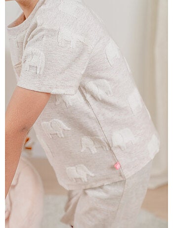 Pyjama bébé, coton jacquard Noukie's