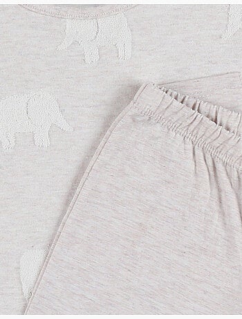 Pyjama bébé, coton jacquard Noukie's