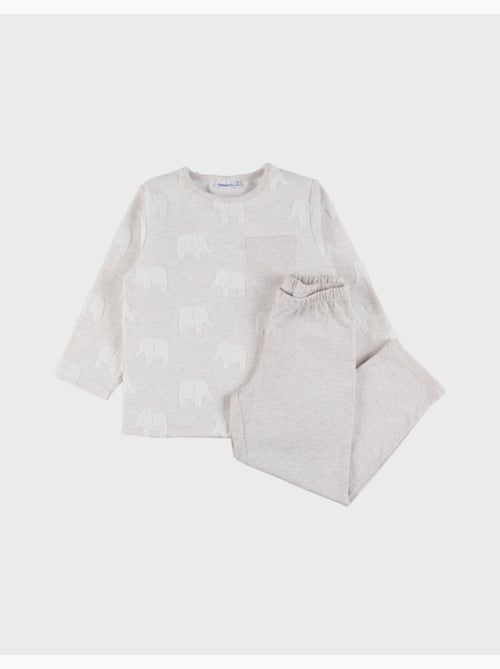 Pyjama bébé, coton jacquard Noukie's - Kiabi Pyjama bébé, coton jacquard Noukie's - Kiabi