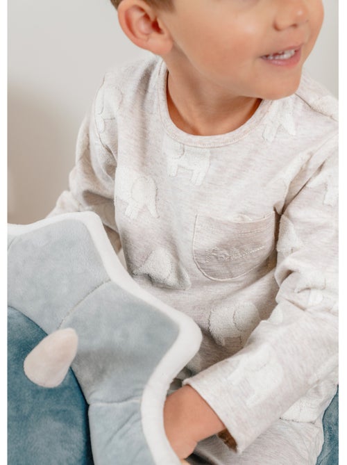 Pyjama bébé, coton jacquard Noukie's - Kiabi Pyjama bébé, coton jacquard Noukie's - Kiabi