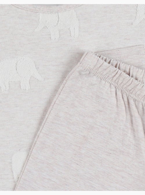 Pyjama bébé, coton jacquard Noukie's - Kiabi Pyjama bébé, coton jacquard Noukie's - Kiabi