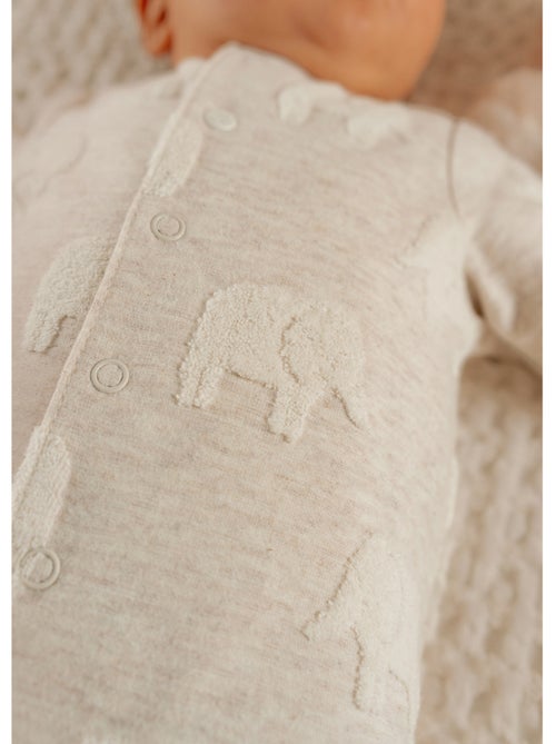 Pyjama bébé, coton jacquard Noukie's - Kiabi