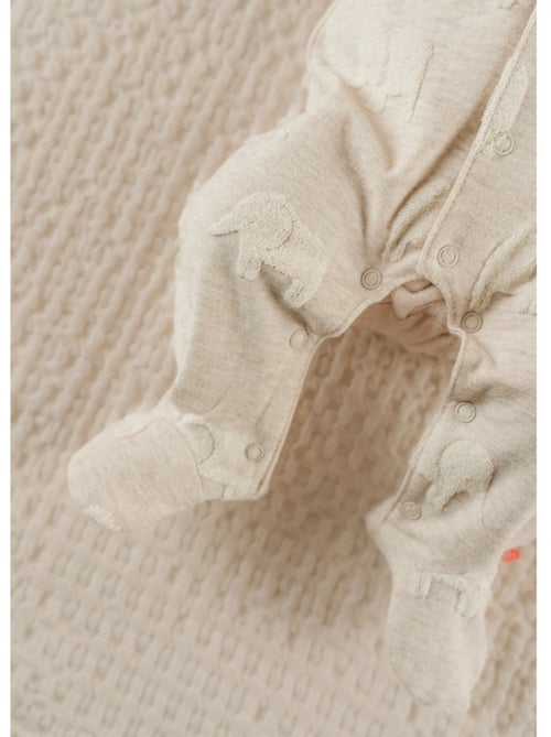Pyjama bébé, coton jacquard Noukie's - Kiabi