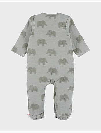 Pyjama bébé, coton jacquard Noukie's