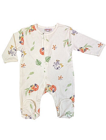 Pyjama bébé Coton Perroquets Les Chatounets