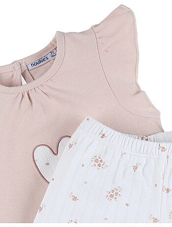 Pyjama bébé, coton pointelle Noukie's