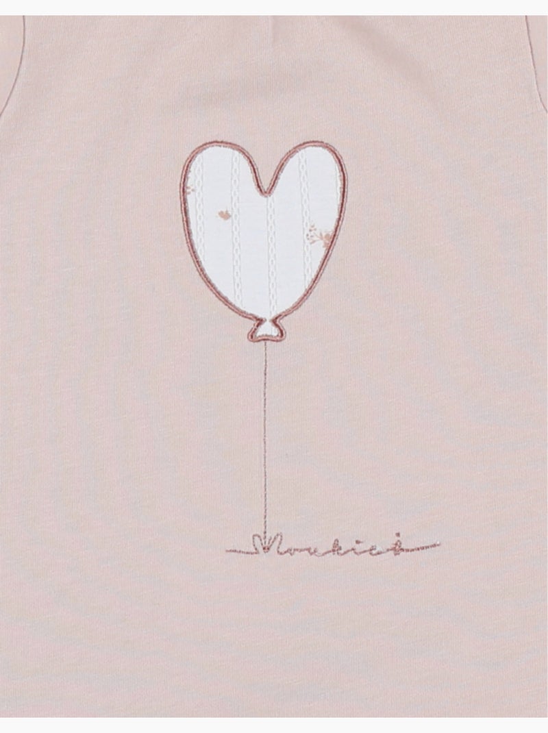 Pyjama bébé, coton pointelle Noukie's Beige - Kiabi