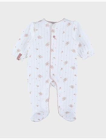 Pyjama bébé, coton pointelle Noukie's