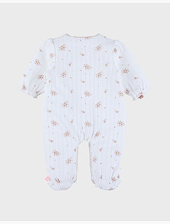 Pyjama bébé, coton pointelle Noukie's