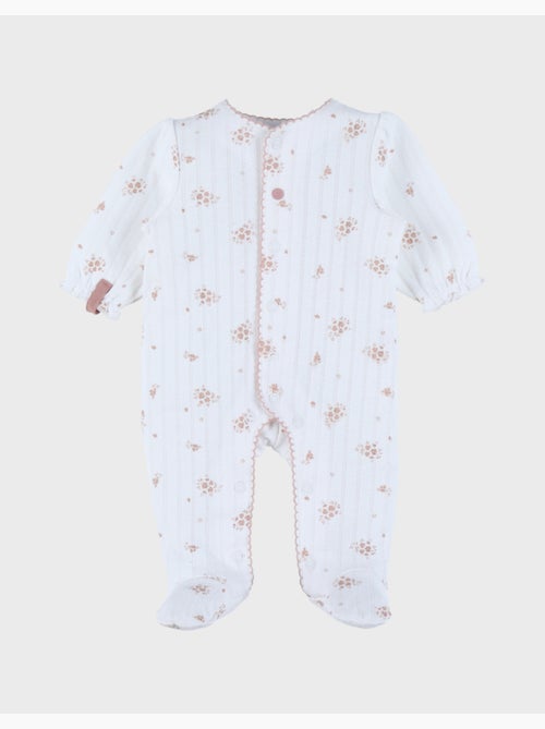 Pyjama bébé, coton pointelle Noukie's - Kiabi