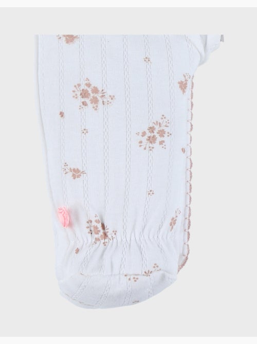 Pyjama bébé, coton pointelle Noukie's - Kiabi
