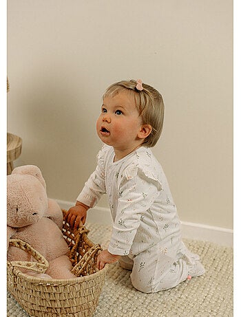 Pyjama bébé, coton pointelle Noukie's