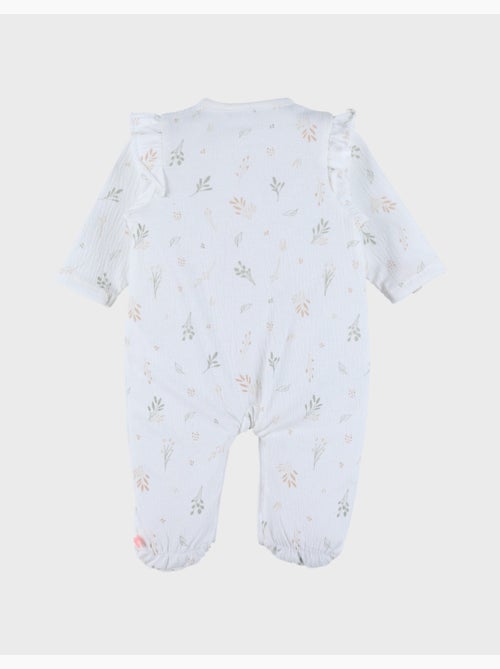 Pyjama bébé, coton pointelle Noukie's - Kiabi
