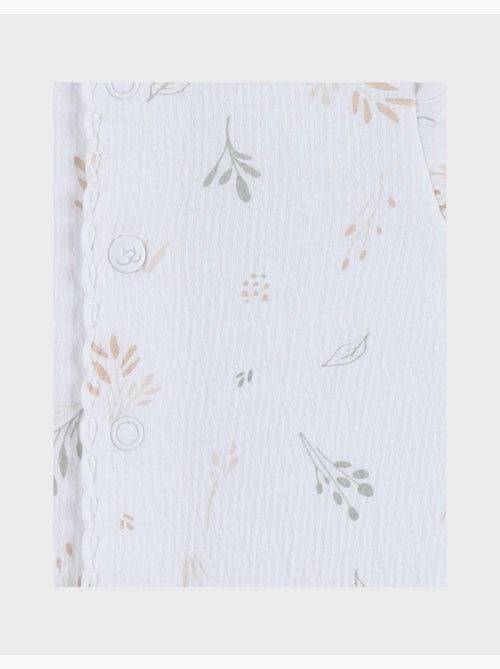 Pyjama bébé, coton pointelle Noukie's - Kiabi