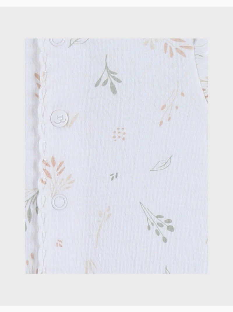 Pyjama bébé, coton pointelle Noukie's Blanc - Kiabi