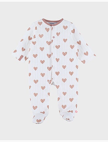 Pyjama bébé, coton pointelle Noukie's