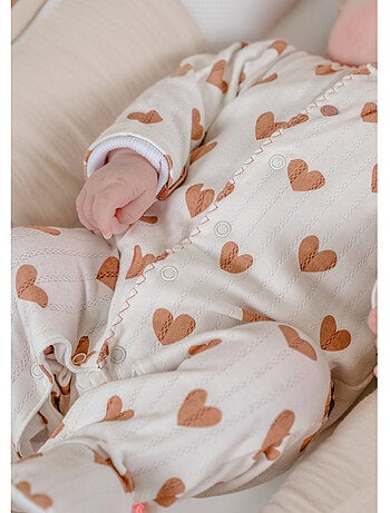 Pyjama bébé, coton pointelle Noukie's